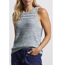 TRIBAL SWEATER CAMI W/ SPECIAL STITCH - COTTON BLEND