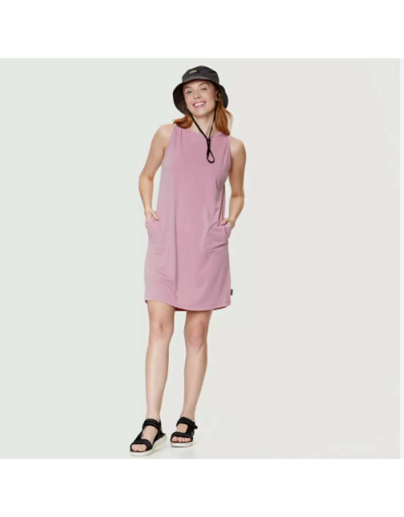 VISION SLVLESS SHIRT DRESS