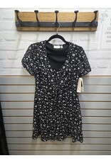 RD STYLE BINA PRINTED BUTTON FRONT DRESS