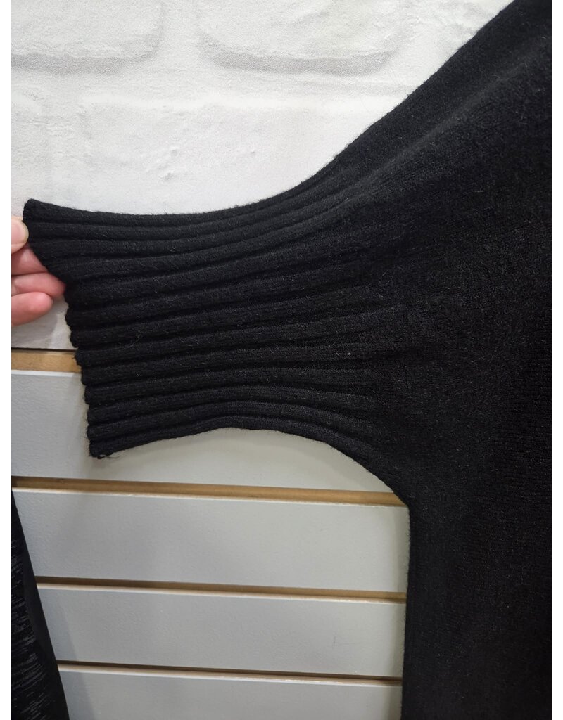 CREW NECK w/RIBBED ½ SLEEVE