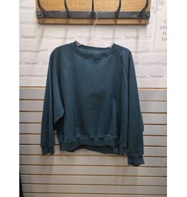 24COLOURS SWEATSHIRT COTTON PINE GREEN