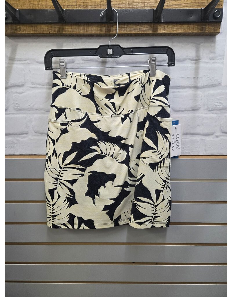 TRIBAL PULL ON SKORT W/ POCKETS