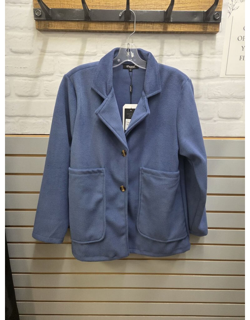 BLUE COAT W/ BUTTONS