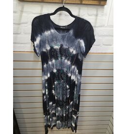 SMOCKED SHORT SLV ONE SIZE DRESS