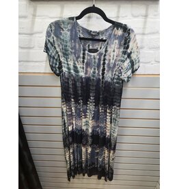 SMOCKED SHORT SLV ONE SIZE DRESS