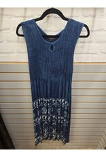 SMOCKED SLVLESS ONE SIZE DRESS