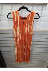 SMOCKED SLVLESS ONE SIZE DRESS