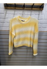 YELLOW OMBRE SWEATER