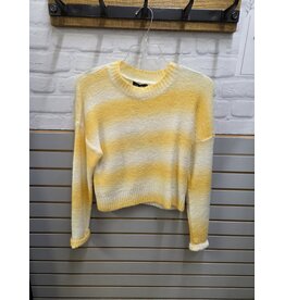 YELLOW OMBRE SWEATER