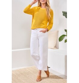 TRIBAL AUDREY HUGGING WIDE CROP JEANS