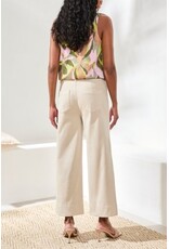 TRIBAL COMFORT STRETCH HIGH RISE PALAZZO PANTS-CANVAS