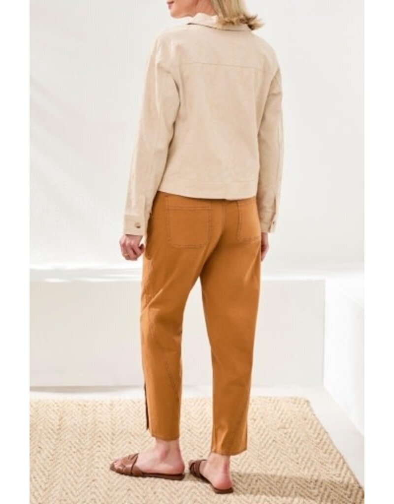 TRIBAL L/S BTN FRONT JACKET-CANVAS