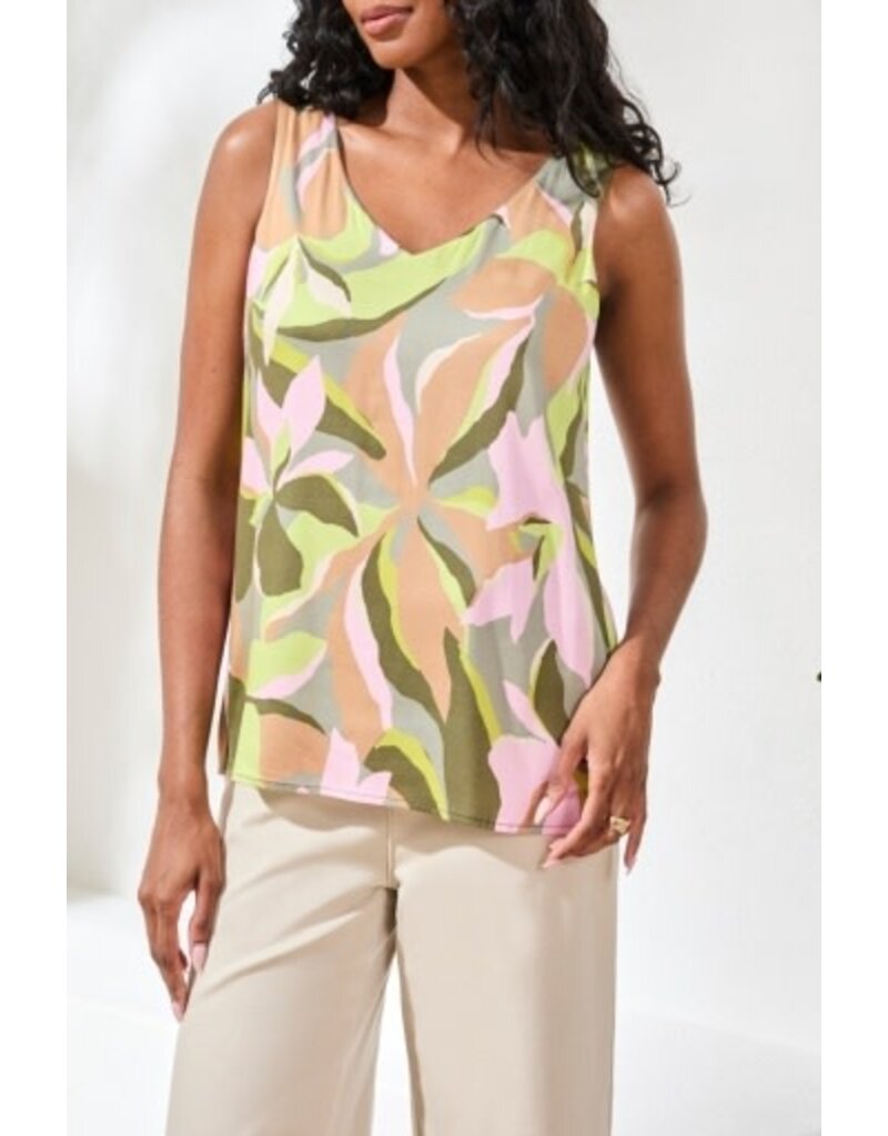 TRIBAL WEAR 2 WAYS REVERSIBLE CAMI-RAINFOREST