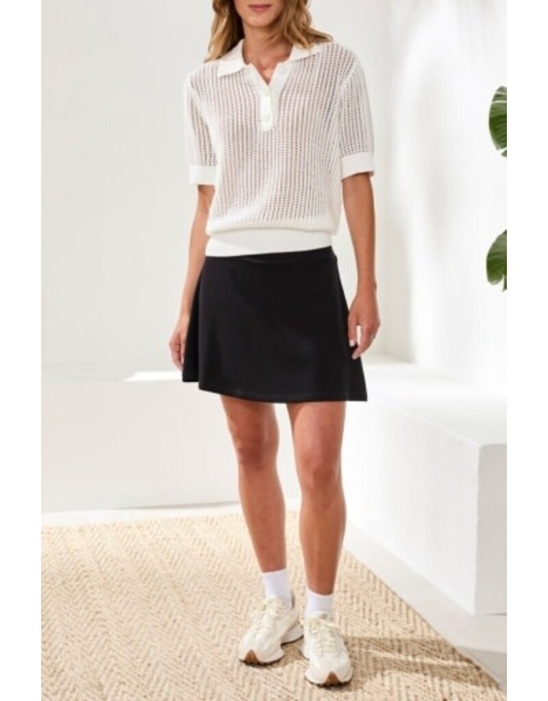 TRIBAL TECHNO LUX - PULL ON FLARE SKORT