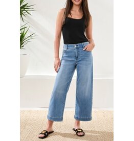 TRIBAL AUDREY HUGGING WIDE CROP JEANS