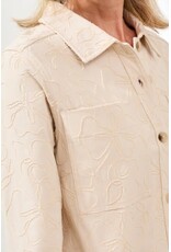 TRIBAL L/S BTN FRONT JACKET-CANVAS