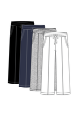 TRIBAL TECHNO LUX - PULL ON CAPRI W/DRAWCORD