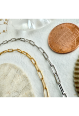 PIKA & BEAR PETIT MONTMARTRE SMALL PAPERCLIP CHAIN GOLD