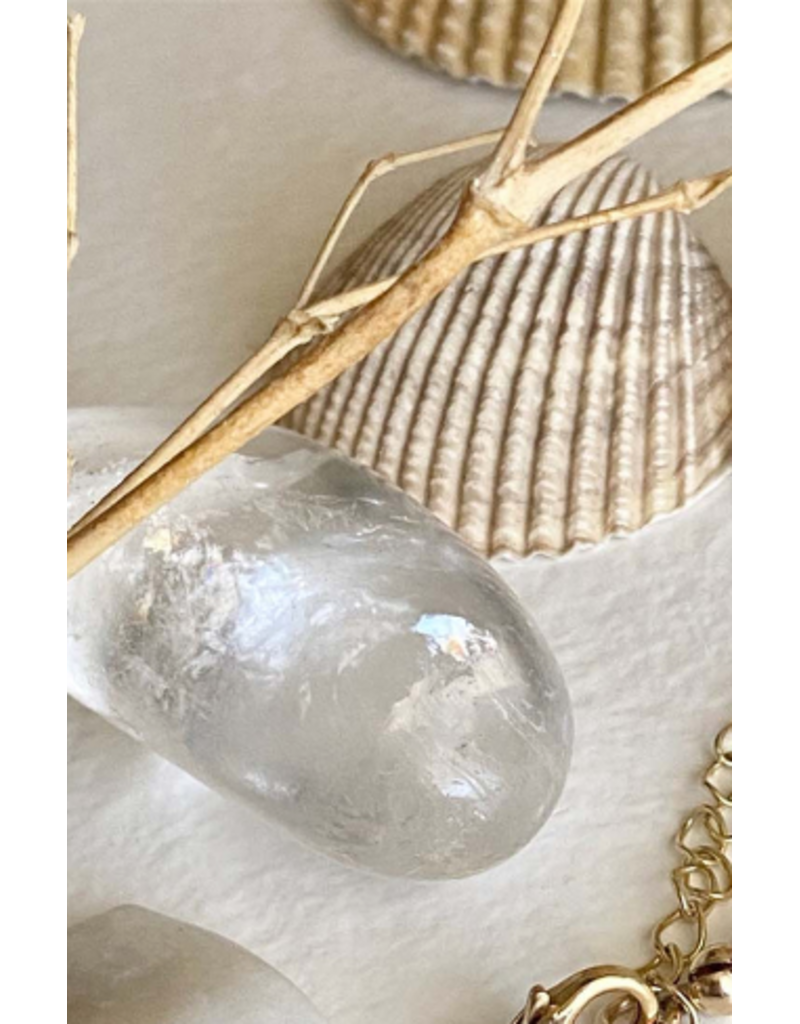 PIKA & BEAR MINUET BLACK SEED PEARL NECKLACE w/GOLD