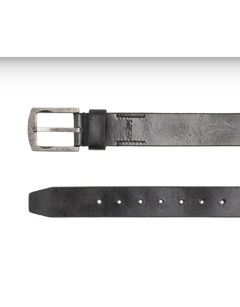 SILVER JEANS LEATHER VINTAGE FINISH BELT - 40MM