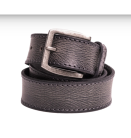 SILVER JEANS LEATHER HEAVY EDGE BELT - 40MM