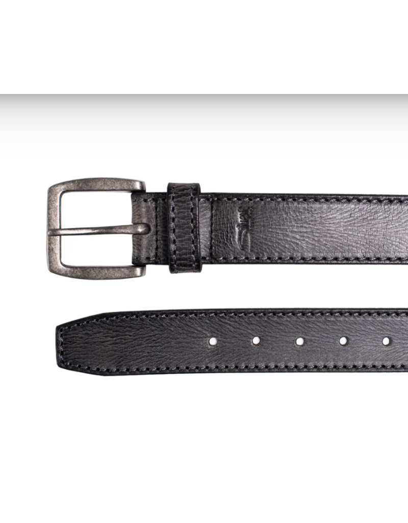 SILVER JEANS LEATHER HEAVY EDGE BELT - 40MM