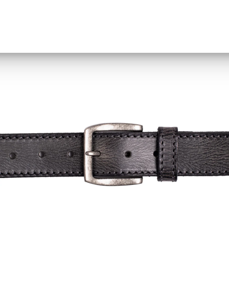 SILVER JEANS LEATHER HEAVY EDGE BELT - 40MM