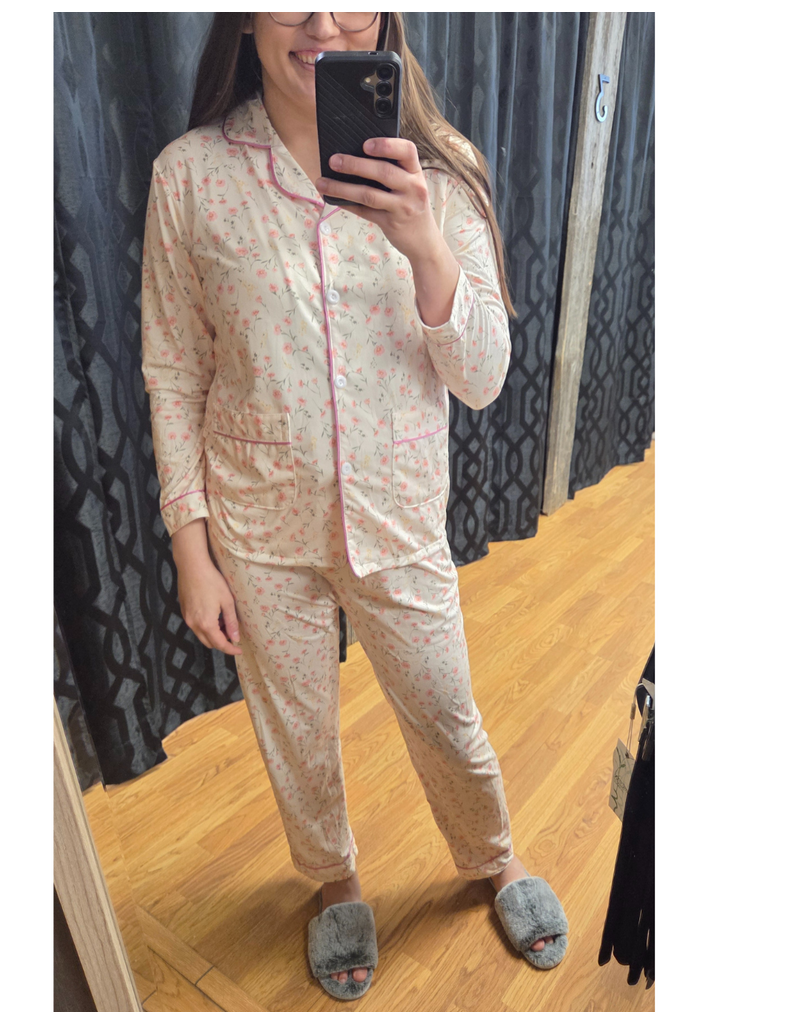 2 PC SUPER SOFT PRINTED PJ SET