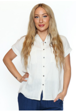 OFF WHITE BLOUSE S/SLV