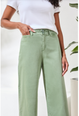 TRIBAL COMFORT STRETCH HIGH RISE PALAZZO PANTS-CANVAS