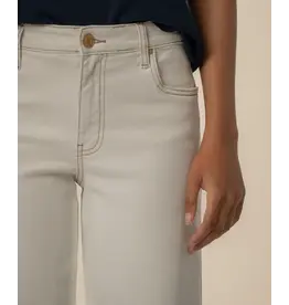 KUT CHARLOTTE HIGH RISE WIDE LEG W. RAW HEM