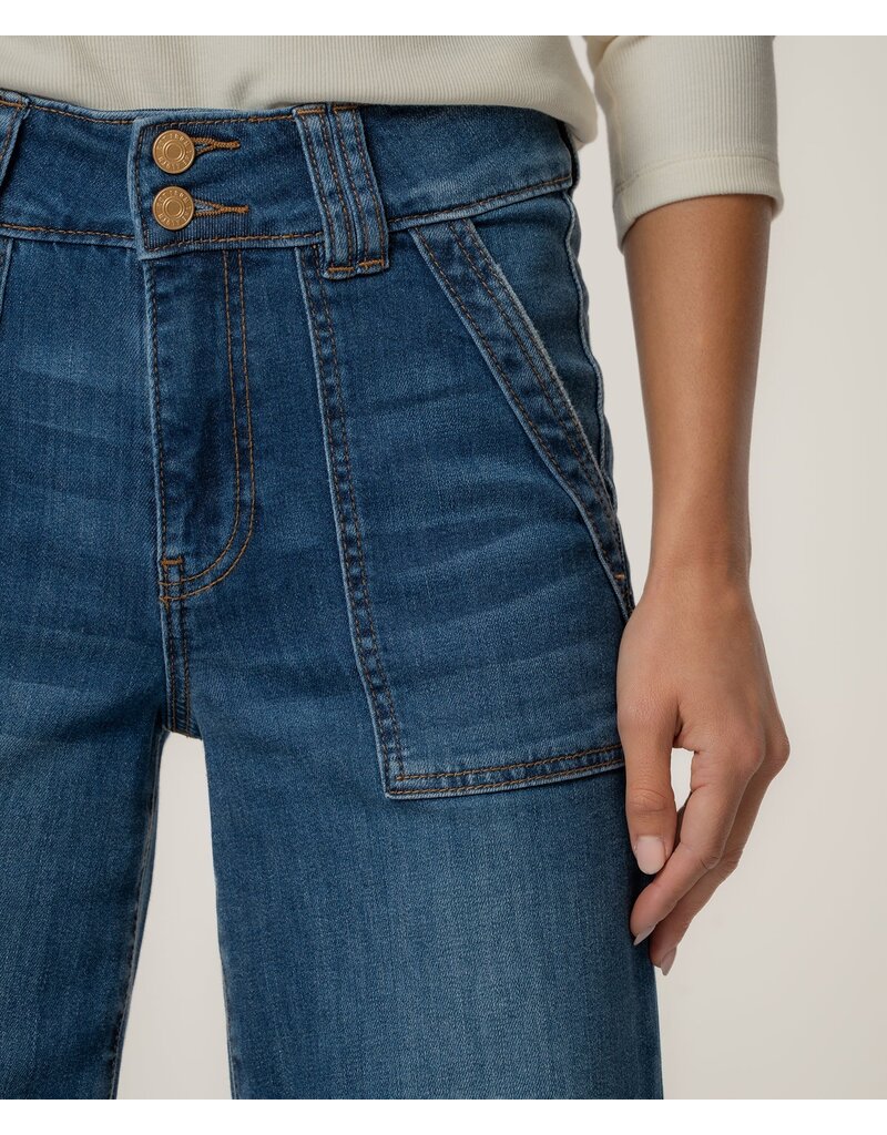 KUT JODI HIGH RISE STRAIGHT LEG - PORKCHOP FRNT POCKETS