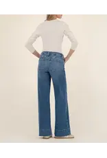 KUT MAYA HIGH RISE FAB AB WIDE LEG - BACK DARTS - WIDE HEM