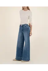 KUT MAYA HIGH RISE FAB AB WIDE LEG - BACK DARTS - WIDE HEM