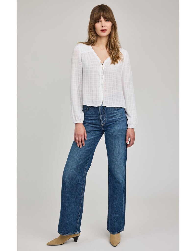 GENTLE FAWN VANESSA WHITE BLOUSE