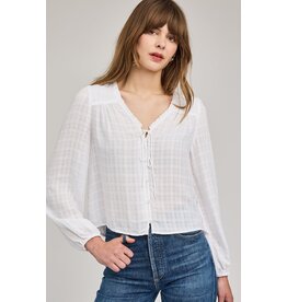 GENTLE FAWN VANESSA WHITE BLOUSE