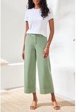 TRIBAL COMFORT STRETCH HIGH RISE PALAZZO PANTS-CANVAS