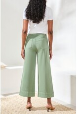 TRIBAL COMFORT STRETCH HIGH RISE PALAZZO PANTS-CANVAS