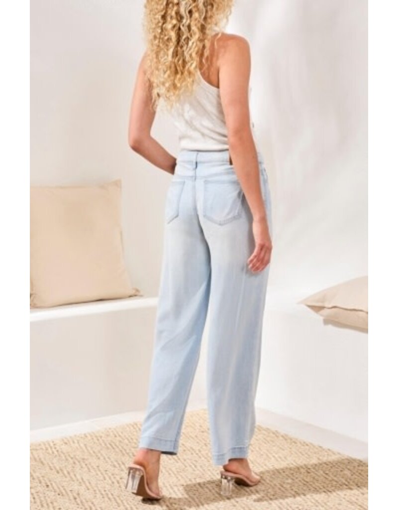 TRIBAL AUDREY HUGGING FLOWY WIDE DENIM-BONDIBEACH