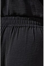 TRIBAL FLOWY CROP PANT W/ BK ELASTIC WB-BLACK