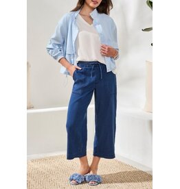 TRIBAL AUDREY WIDE CROP JOGGER-SEAHAVEN