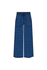 TRIBAL AUDREY WIDE CROP JOGGER-SEAHAVEN