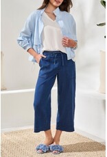 TRIBAL AUDREY WIDE CROP JOGGER-SEAHAVEN