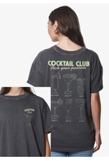 Railtown Apparel Group COCKTAIL CLUB OVERSIZED TEE
