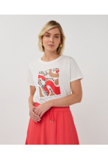 COTTON ESQUALO GRAPHIC TEE