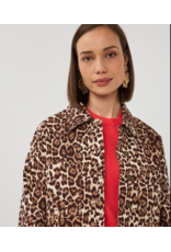 SCARLET LEOPARD JACKET