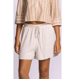 LINEN BLEND KILLION BEIGE SHORTS