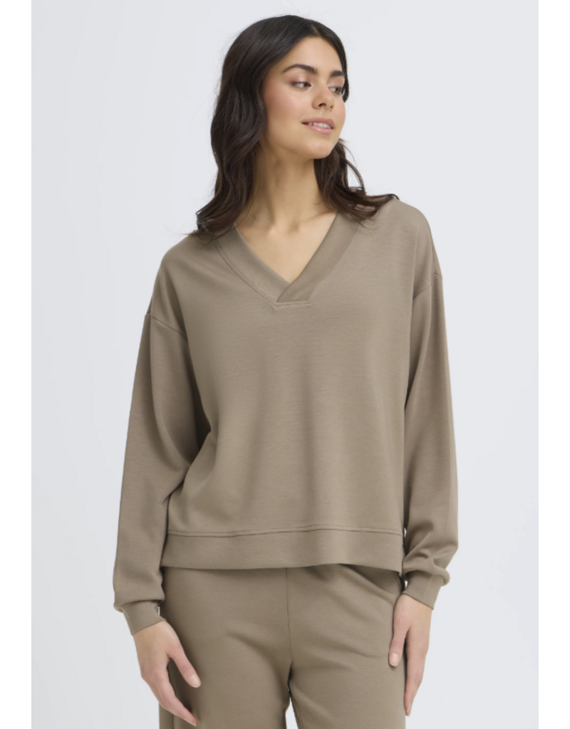 AURORA V NECK SWEATSHIRT