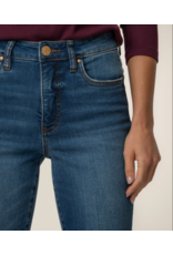 KUT KELSEY HIGH RISE FAB AB ANKLE FLARE W. WIDE HEM - COOL