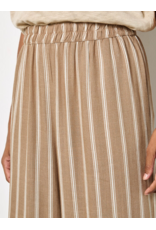 STONE STRIPE LINEN MIX PANT